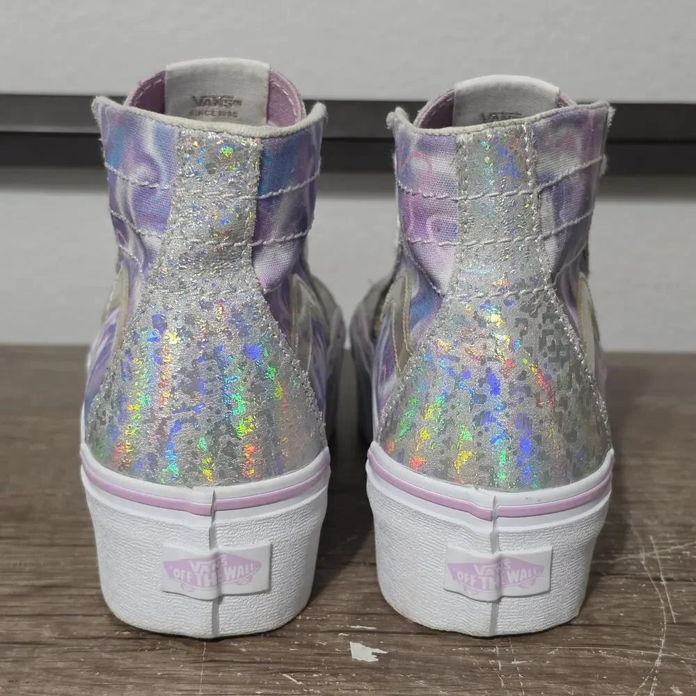 Vans Sk8-Hi Tapered Butterfly Dreams Stackform Platform Shoes Size 6.5
